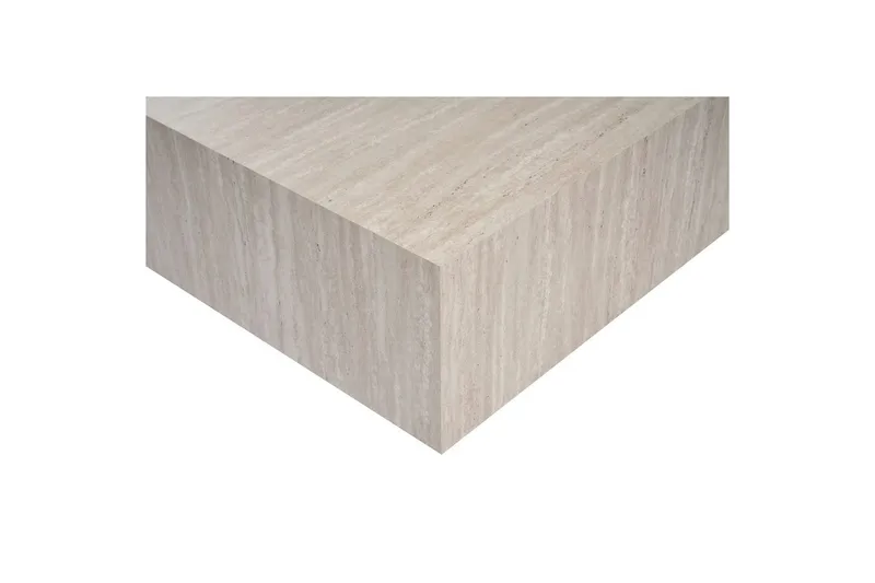 Rambabu Sohvapöytä 90 cm - Keltainen/Ruskea - Huonekalut - Pöytä & ruokailuryhmä - Sohvapöytä