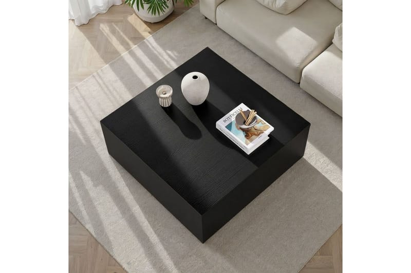 Rambabu Sohvapöytä 90 cm - Musta - Huonekalut - Pöytä & ruokailuryhmä - Sohvapöytä