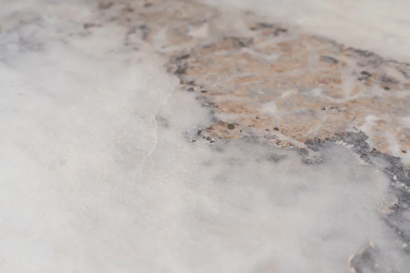 Rambabu Sohvapöytä 90 cm - Valkoinen Marmori - Huonekalut - Pöytä & ruokailuryhmä - Marmoripöydät