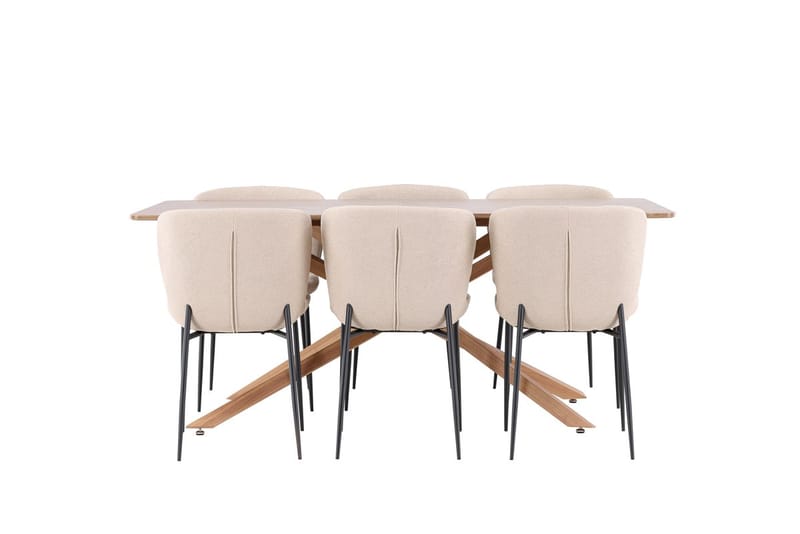 Rectangular Dining Set Venture Home - Huonekalut - Pöytä & ruokailuryhmä - Ruokailuryhmä