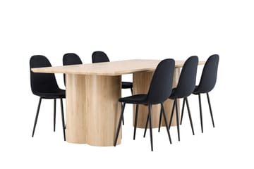 Rectangular Dining Set Venture Home - Huonekalut - Pöytä & ruokailuryhmä - Ruokailuryhmä