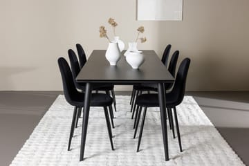 Rectangular Dining Set Venture Home - Huonekalut - Pöytä & ruokailuryhmä - Ruokailuryhmä