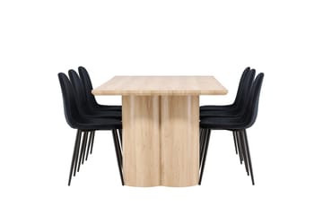 Rectangular Dining Set Venture Home - Huonekalut - Pöytä & ruokailuryhmä - Ruokailuryhmä