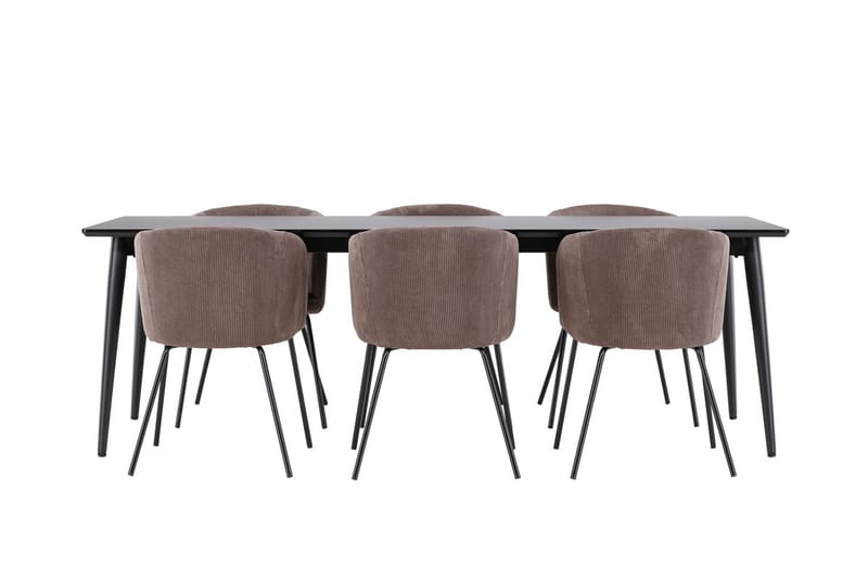 Rectangular Dining Set Venture Home - Huonekalut - Pöytä & ruokailuryhmä - Ruokailuryhmä