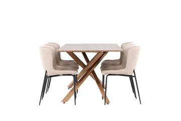 Rectangular Dining Set Venture Home - Huonekalut - Pöytä & ruokailuryhmä - Ruokailuryhmä