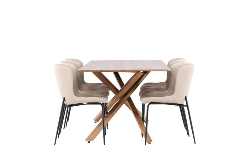 Rectangular Dining Set Venture Home - Huonekalut - Pöytä & ruokailuryhmä - Ruokailuryhmä