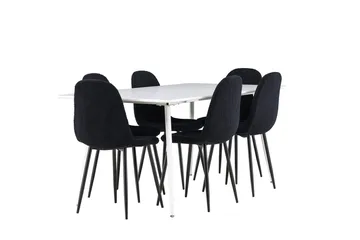 Rectangular Dining Set Venture Home - Huonekalut - Pöytä & ruokailuryhmä - Ruokailuryhmä