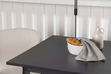 Rektangulär matgrupp Venture Home Beige Svart 2st - Huonekalut - Pöytä & ruokailuryhmä - Ruokailuryhmä