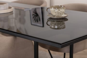 Rektangulär matgrupp Venture Home Beige Svart 4st - Huonekalut - Pöytä & ruokailuryhmä - Ruokailuryhmä