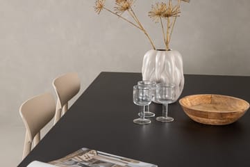 Rektangulär matgrupp Venture Home Beige Svart 6st - Huonekalut - Pöytä & ruokailuryhmä - Ruokailuryhmä