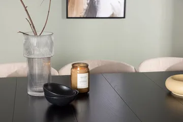 Rektangulär matgrupp Venture Home Beige Svart 6st - Huonekalut - Pöytä & ruokailuryhmä - Ruokailuryhmä