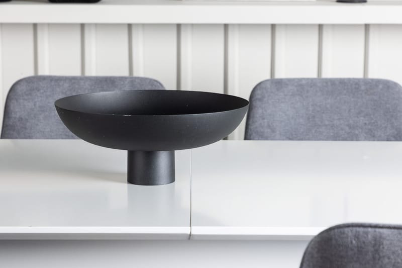 Rektangulär matgrupp Venture Home Grå Vit 4st - Huonekalut - Pöytä & ruokailuryhmä - Ruokailuryhmä