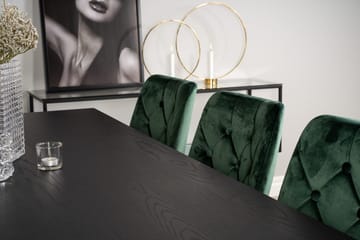 Rektangulär matgrupp Venture Home Guld - Huonekalut - Pöytä & ruokailuryhmä - Ruokailuryhmä