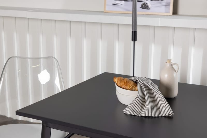 Rektangulär matgrupp Venture Home Natur Svart 2st - Huonekalut - Pöytä & ruokailuryhmä - Ruokailuryhmä