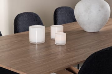 Rektangulär matgrupp Venture Home Svart Mocka 6st - Huonekalut - Pöytä & ruokailuryhmä - Ruokailuryhmä