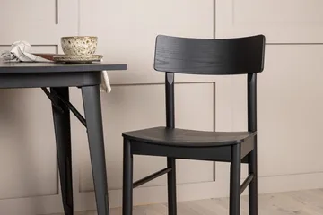 Rektangulär matgrupp Venture Home Svart Svart 2st - Huonekalut - Pöytä & ruokailuryhmä - Ruokailuryhmä