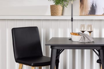 Rektangulär matgrupp Venture Home Svart Svart 2st - Huonekalut - Pöytä & ruokailuryhmä - Ruokailuryhmä