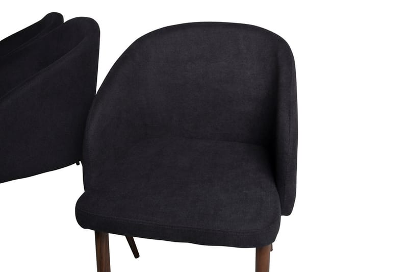 Rektangulär matgrupp Venture Home Svart Svart 6st - Huonekalut - Pöytä & ruokailuryhmä - Ruokailuryhmä