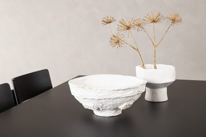 Rektangulär matgrupp Venture Home Svart Svart 6st - Huonekalut - Pöytä & ruokailuryhmä - Ruokailuryhmä