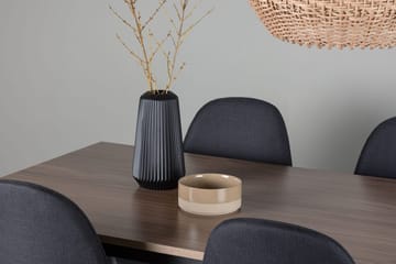 Rektangulär matgrupp Venture Home Svart Valnöt 4st - Huonekalut - Pöytä & ruokailuryhmä - Ruokailuryhmä