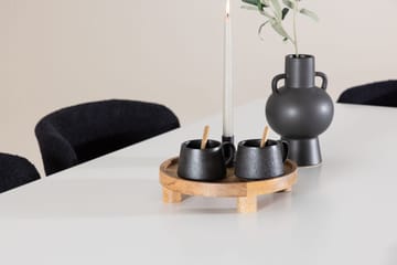 Rektangulär matgrupp Venture Home Svart Vit 6st - Huonekalut - Pöytä & ruokailuryhmä - Ruokailuryhmä