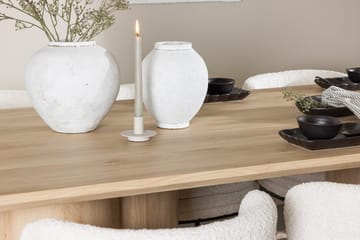 Rektangulär matgrupp Venture Home Vit Beige 6st - Huonekalut - Pöytä & ruokailuryhmä - Ruokailuryhmä