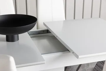Rektangulär matgrupp Venture Home Vit Vit 4st - Huonekalut - Pöytä & ruokailuryhmä - Ruokailuryhmä