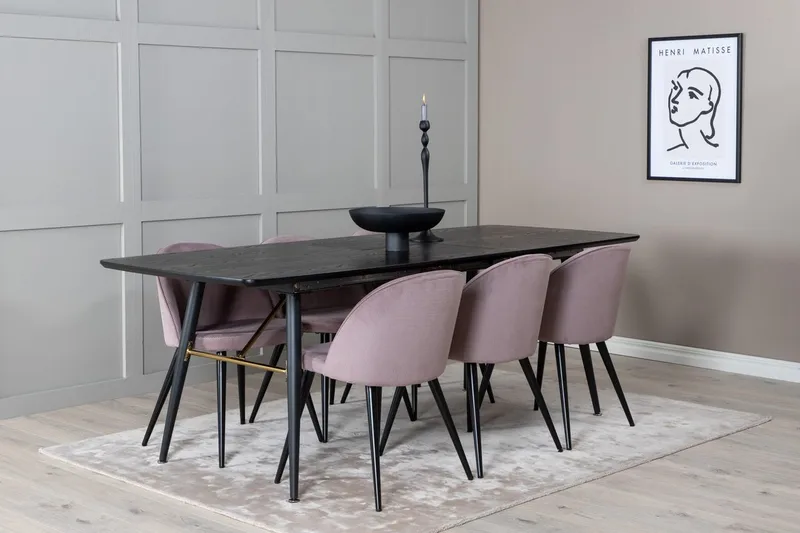 Rektangulär matgrupp Venture Home