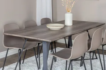Rektangulär matgrupp Venture Home - Huonekalut - Pöytä & ruokailuryhmä - Ruokailuryhmä