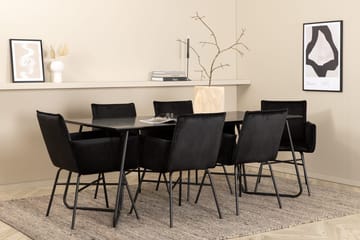 Rektangulär matgrupp Venture Home - Huonekalut - Pöytä & ruokailuryhmä - Ruokailuryhmä
