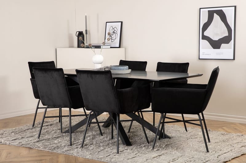 Rektangulär matgrupp Venture Home - Huonekalut - Pöytä & ruokailuryhmä - Ruokailuryhmä