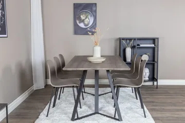 Rektangulär matgrupp Venture Home - Huonekalut - Pöytä & ruokailuryhmä - Ruokailuryhmä