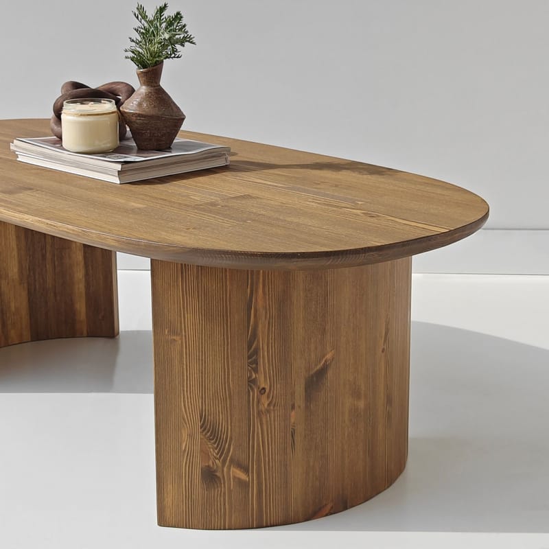 Renvik sohvapöytä 120x40x60 cm - Walnut - Huonekalut - Pöytä & ruokailuryhmä - Sohvapöytä