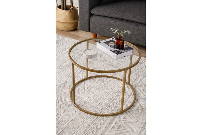 Retzow Sohvapöytä 60 cm - Keltainend - Huonekalut - Pöytä & ruokailuryhmä - Sohvapöytä