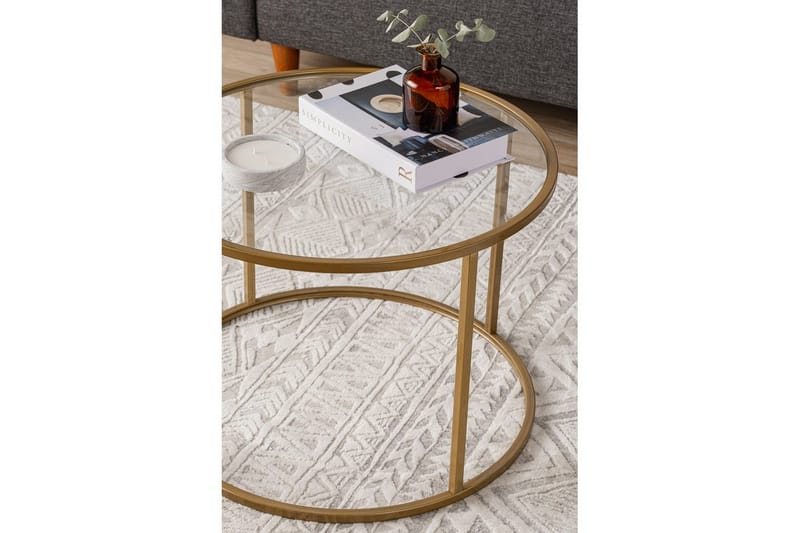 Retzow Sohvapöytä 60 cm - Keltainend - Huonekalut - Pöytä & ruokailuryhmä - Sohvapöytä