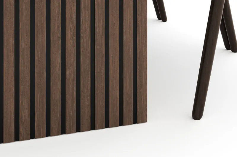 Richeto Ruokailuryhmä Savutammi 240 cm ja 6 Cytie Käsinojallista Tuolia - Savustettu tammi - Huonekalut - Pöytä & ruokailuryhmä - Ruokailuryhmä