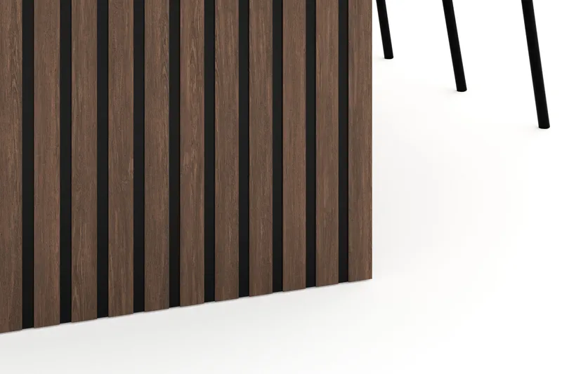 Richeto Ruokailuryhmä Savutammi 240 cm ja 6 Gemmiano Tuolia - Savustettu tammi - Huonekalut - Pöytä & ruokailuryhmä - Ruokailuryhmä