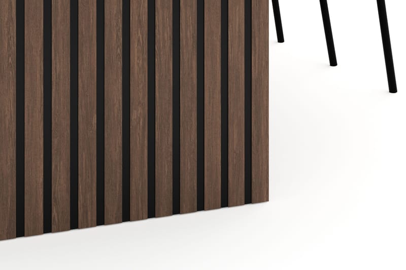 Richeto Ruokailuryhmä Savutammi 240 cm ja 6 Gemmiano Tuolia - Savustettu tammi - Huonekalut - Pöytä & ruokailuryhmä - Ruokailuryhmä