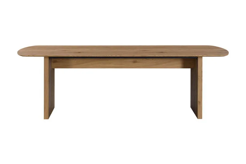 Richeto Ruokapöytä 180 cm - Luonnollinen viimeistely - Huonekalut - Pöytä & ruokailuryhmä - Ruokapöydät & keittiön pöydät