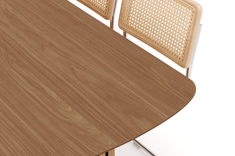 Richeto Ruokapöytä 240 cm ja 6 kpl Build Matkplolar - Luonnollinen viimeistely - Huonekalut - Pöytä & ruokailuryhmä - Ruokailuryhmä