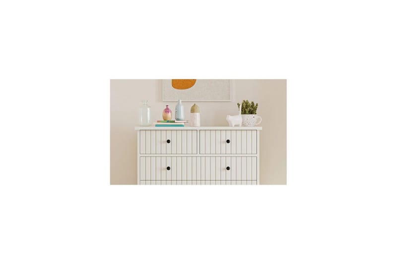 Rihana Kampauspöytä 90 cm - Matta Valkoinen - Säilytys - Säilytyskalusteet - Lipasto