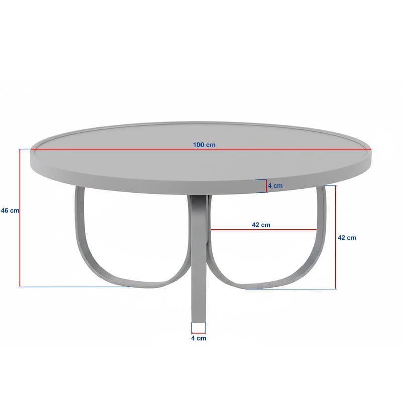 Rirena Sohvapöytä 110 cm - Tammi - Huonekalut - Pöytä & ruokailuryhmä - Sohvapöytä