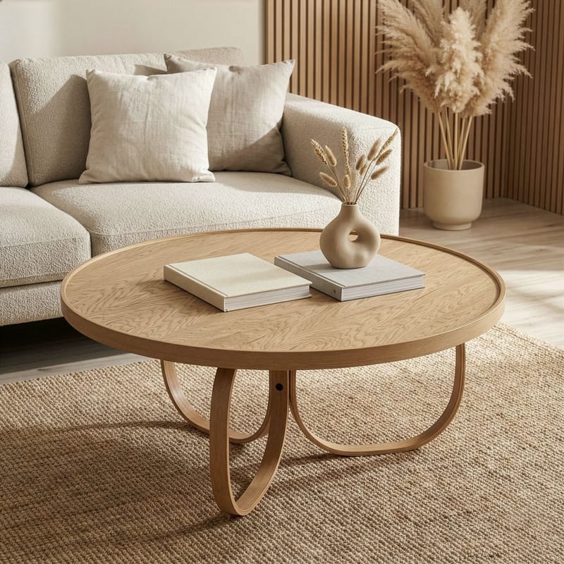 Rirena Sohvapöytä 110 cm - Tammi - Huonekalut - Pöytä & ruokailuryhmä - Sohvapöytä