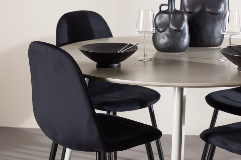Round Dining Set Venture Home - Huonekalut - Pöytä & ruokailuryhmä - Ruokailuryhmä