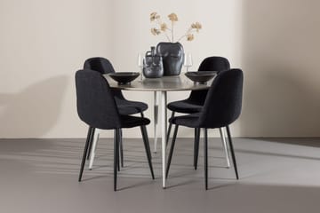 Round Dining Set Venture Home - Huonekalut - Pöytä & ruokailuryhmä - Ruokailuryhmä