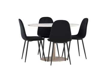 Round Dining Set Venture Home - Huonekalut - Pöytä & ruokailuryhmä - Ruokailuryhmä