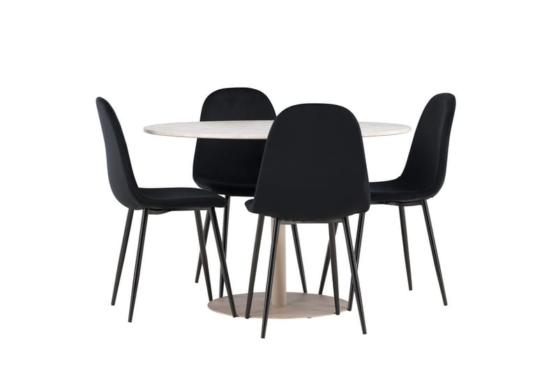 Round Dining Set Venture Home - Huonekalut - Pöytä & ruokailuryhmä - Ruokailuryhmä