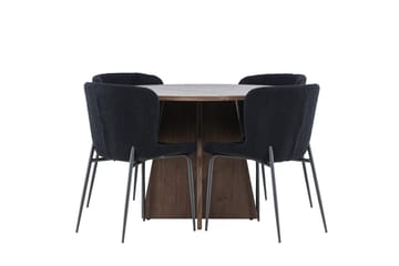 Round Dining Set Venture Home - Huonekalut - Pöytä & ruokailuryhmä - Ruokailuryhmä