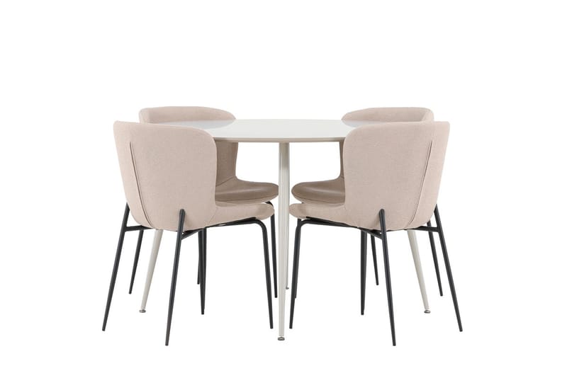 Round Dining Set Venture Home - Huonekalut - Pöytä & ruokailuryhmä - Ruokailuryhmä