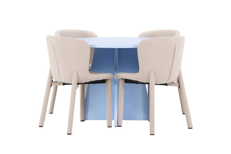 Round Dining Set Venture Home - Huonekalut - Pöytä & ruokailuryhmä - Ruokailuryhmä